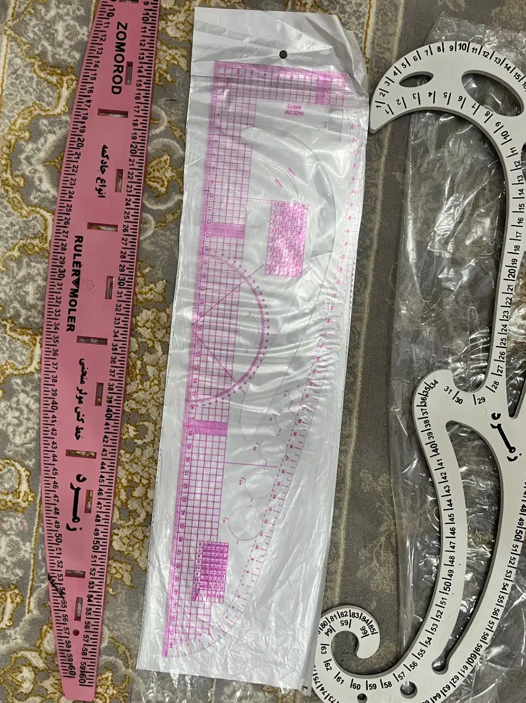 فروش لوازم خیاطی پارچه و خطکش|لوازم خیاطی و بافتنی|بهشهر, |دیوار