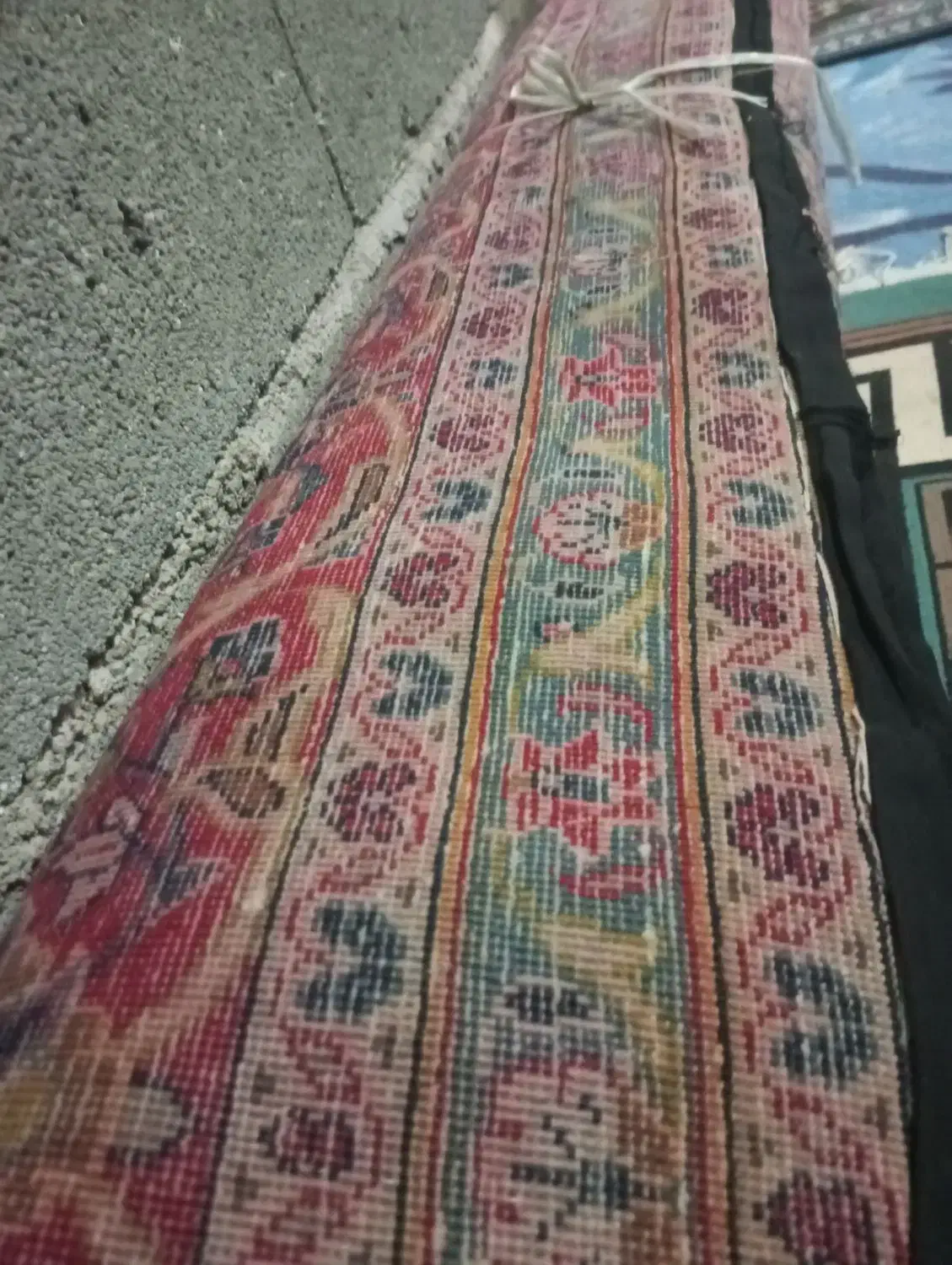 فرش دست بافت 12 متری|فرش|قزوین, |دیوار