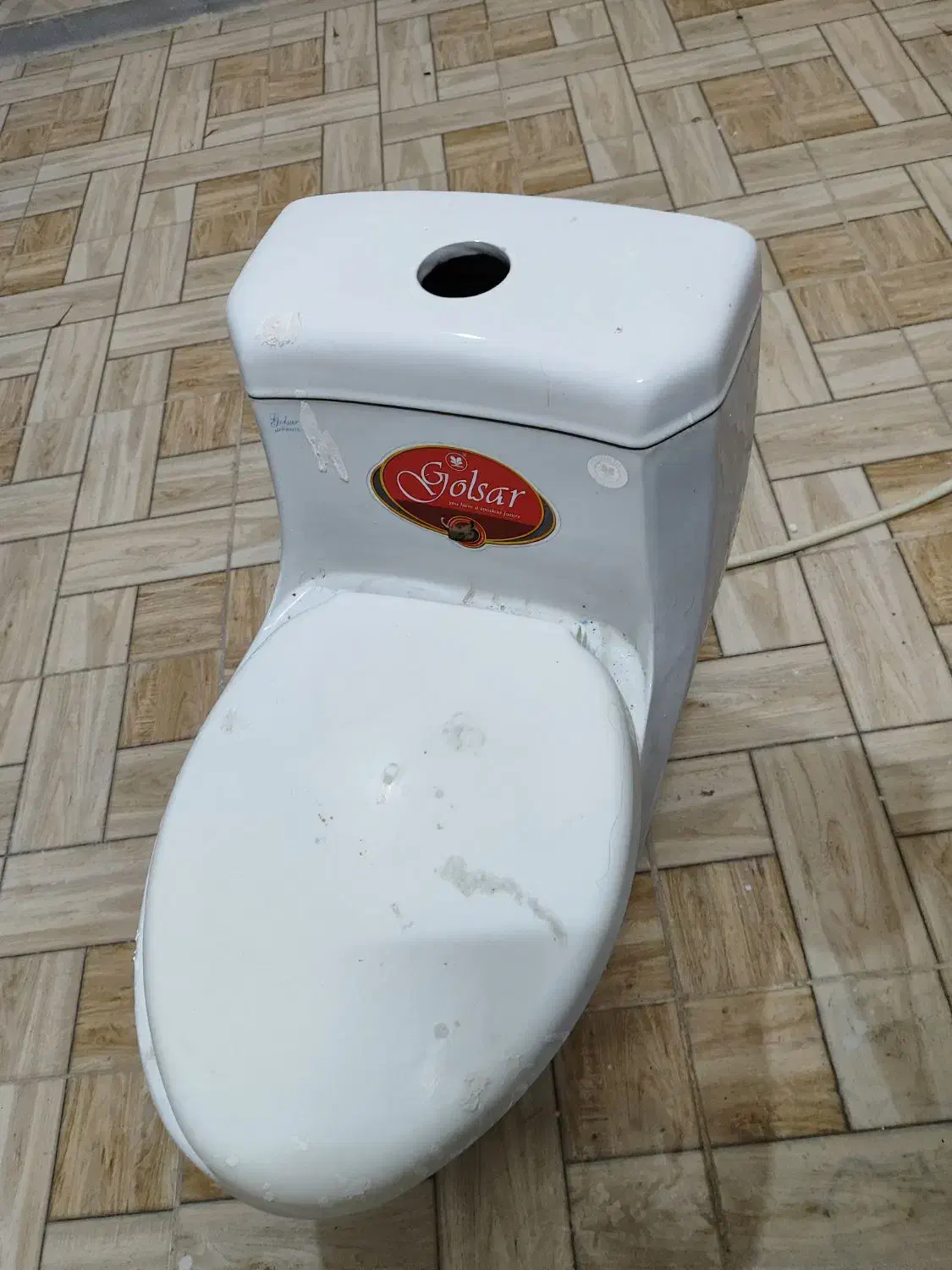 توالت فرنگی سالم. کارکرده در حد نو|لوازم سرویس بهداشتی|شیراز, احمدی جنوبی|دیوار