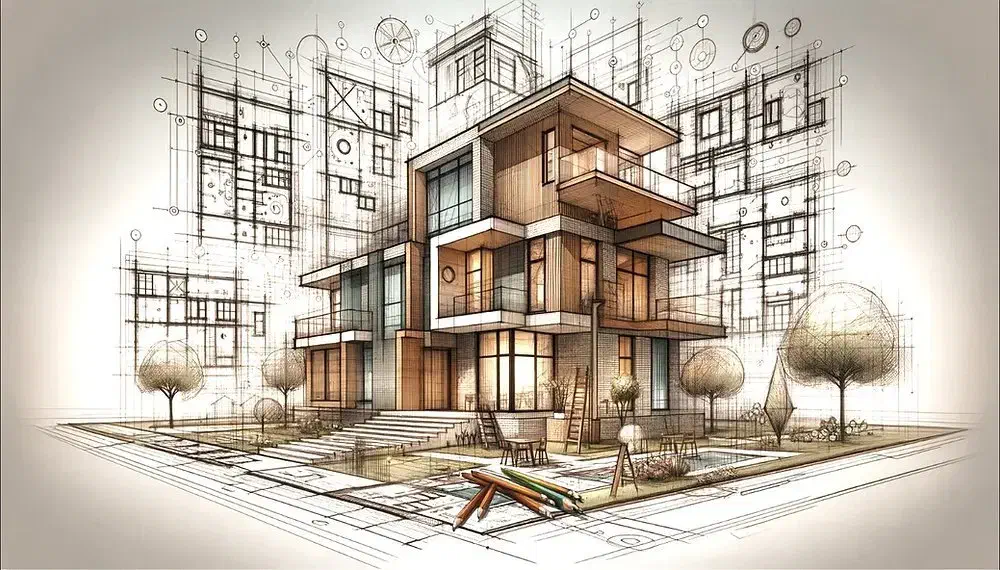 معماری داخلی - نقشه کشی - پلان - نما و جواز ساخت|خدمات پیشه و مهارت|کیش, |دیوار