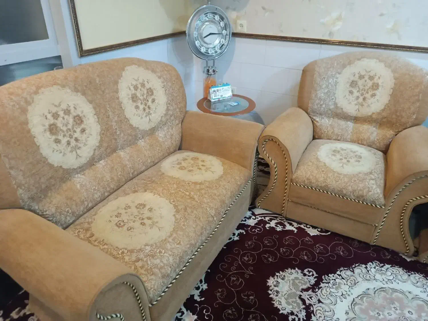 مبلمان|مبلمان خانگی و میز عسلی|بافق, |دیوار