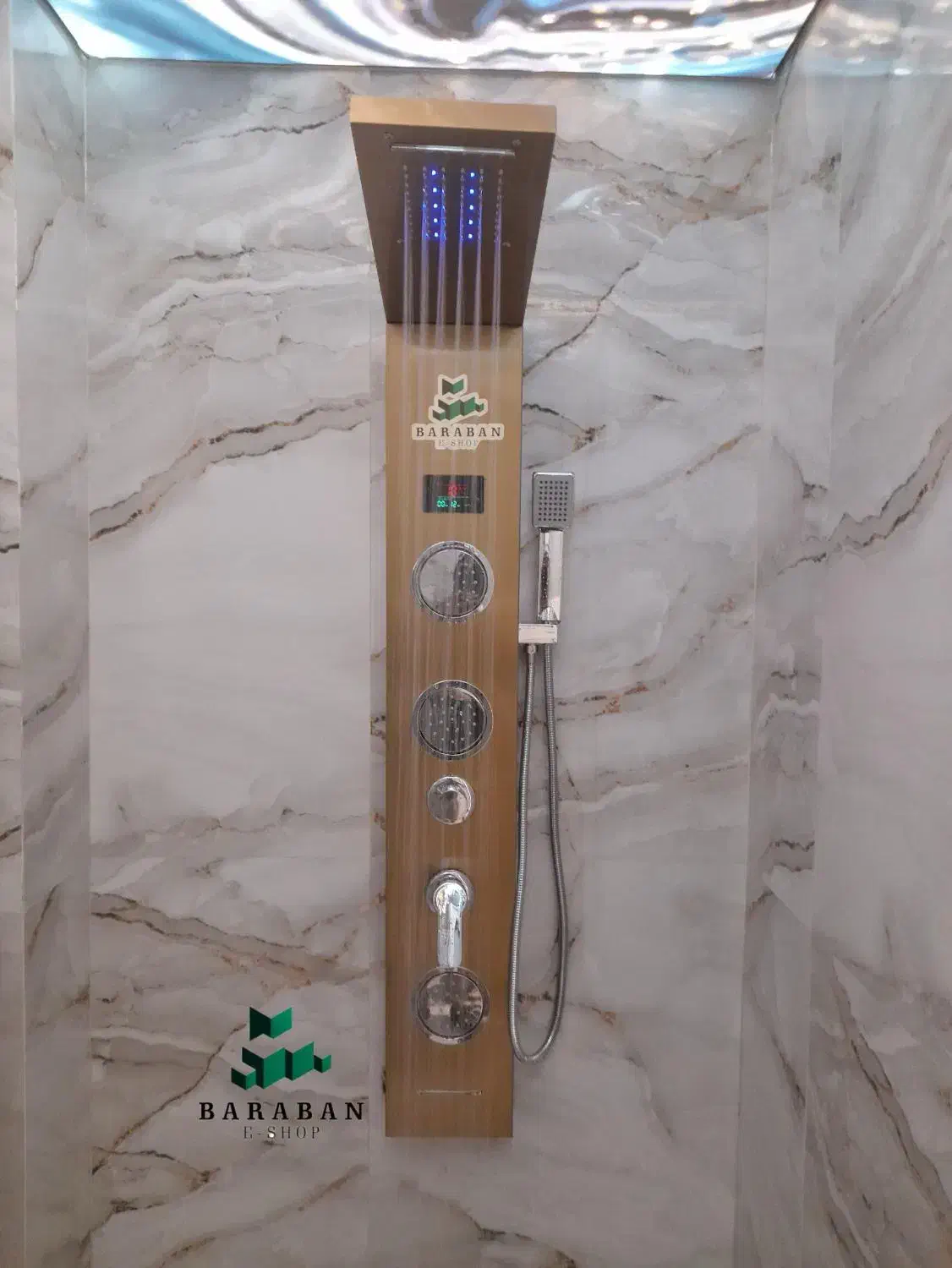 دوش حمام تک و دوکاره|لوازم حمام|کرج, بازار مصالح ساختمانی|دیوار