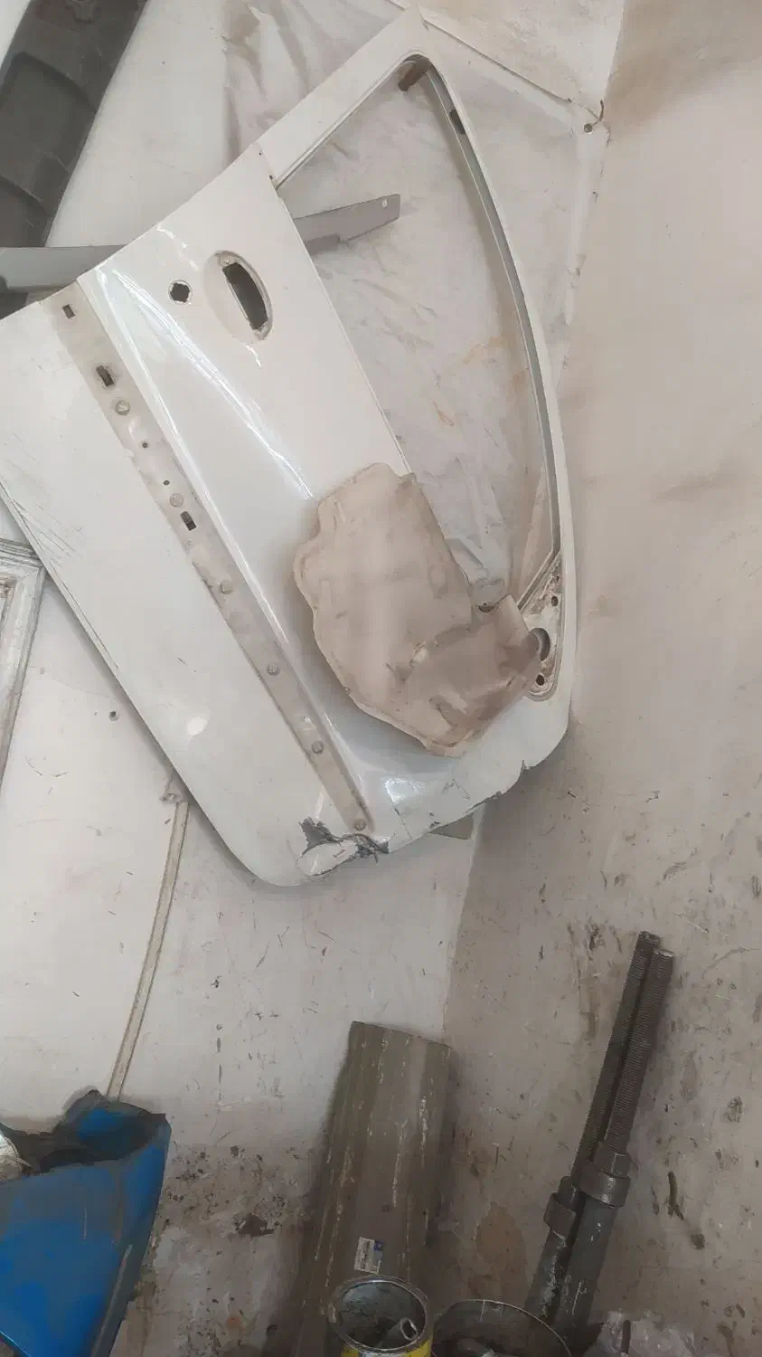 درب سایپا گلگیر جلو سمت راننده کاپوت درب 206|قطعات یدکی و لوازم جانبی|خرم‌آباد, |دیوار