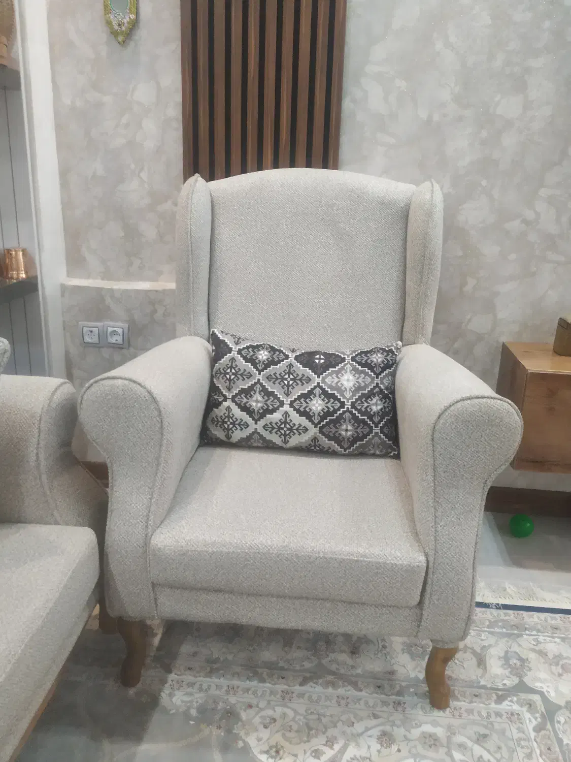 مبلمان 8نفره باناهارخوری ومیز وسط|مبلمان خانگی و میز عسلی|زیباشهر, |دیوار