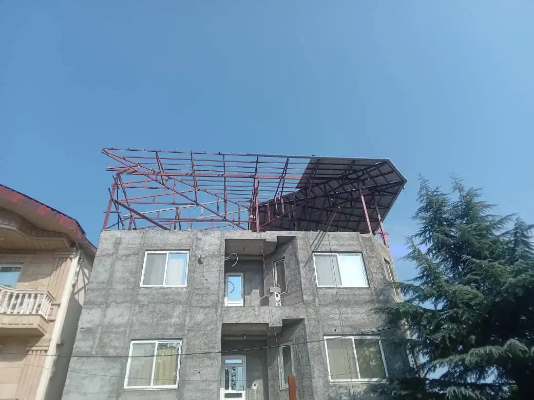 انواع کار جوشکاری و نصب حلب دیواره و سقف|خدمات پیشه و مهارت|رامسر, |دیوار