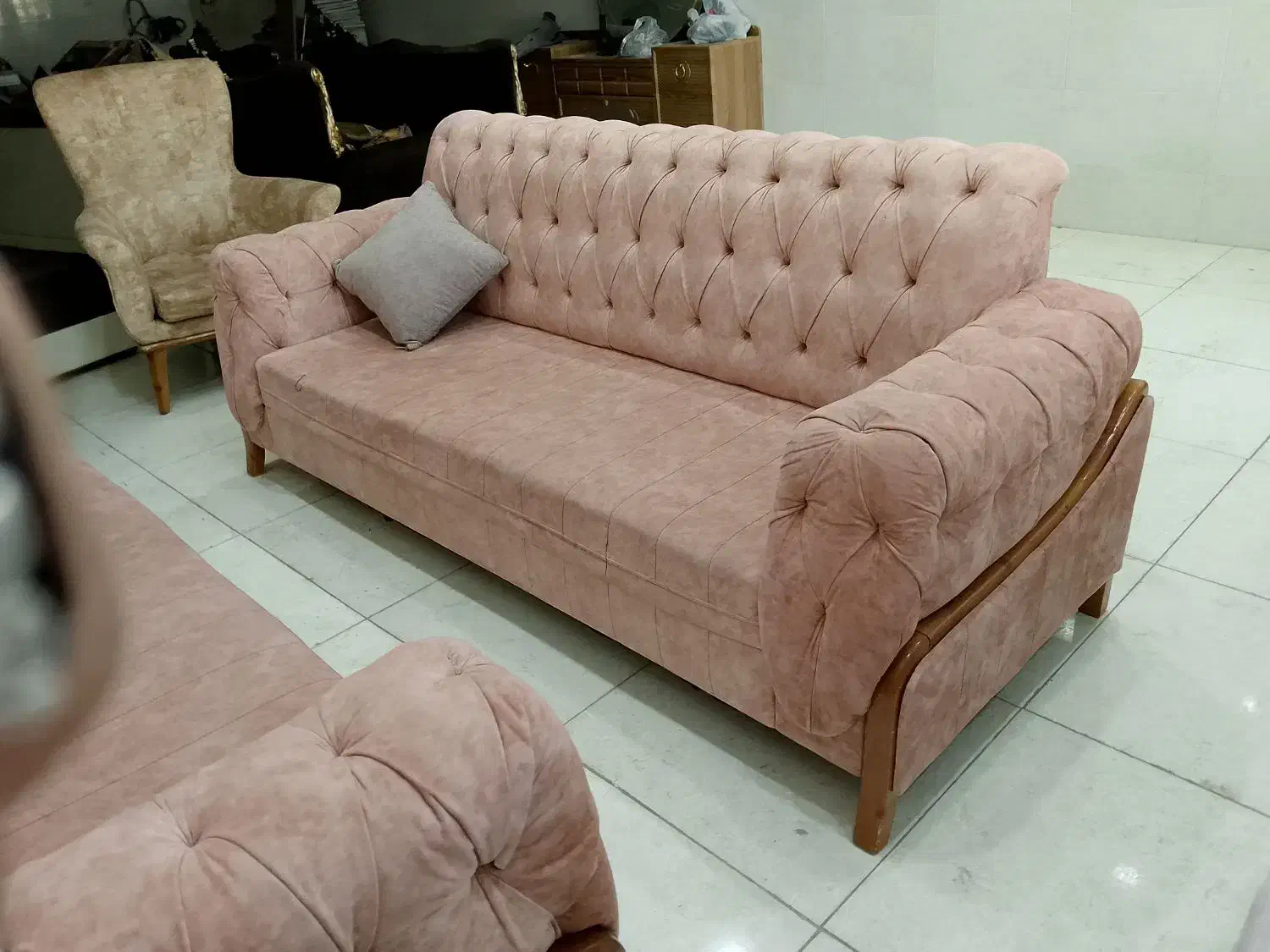 مبل ۸ نفره در حد نو|مبلمان خانگی و میز عسلی|بانه, |دیوار