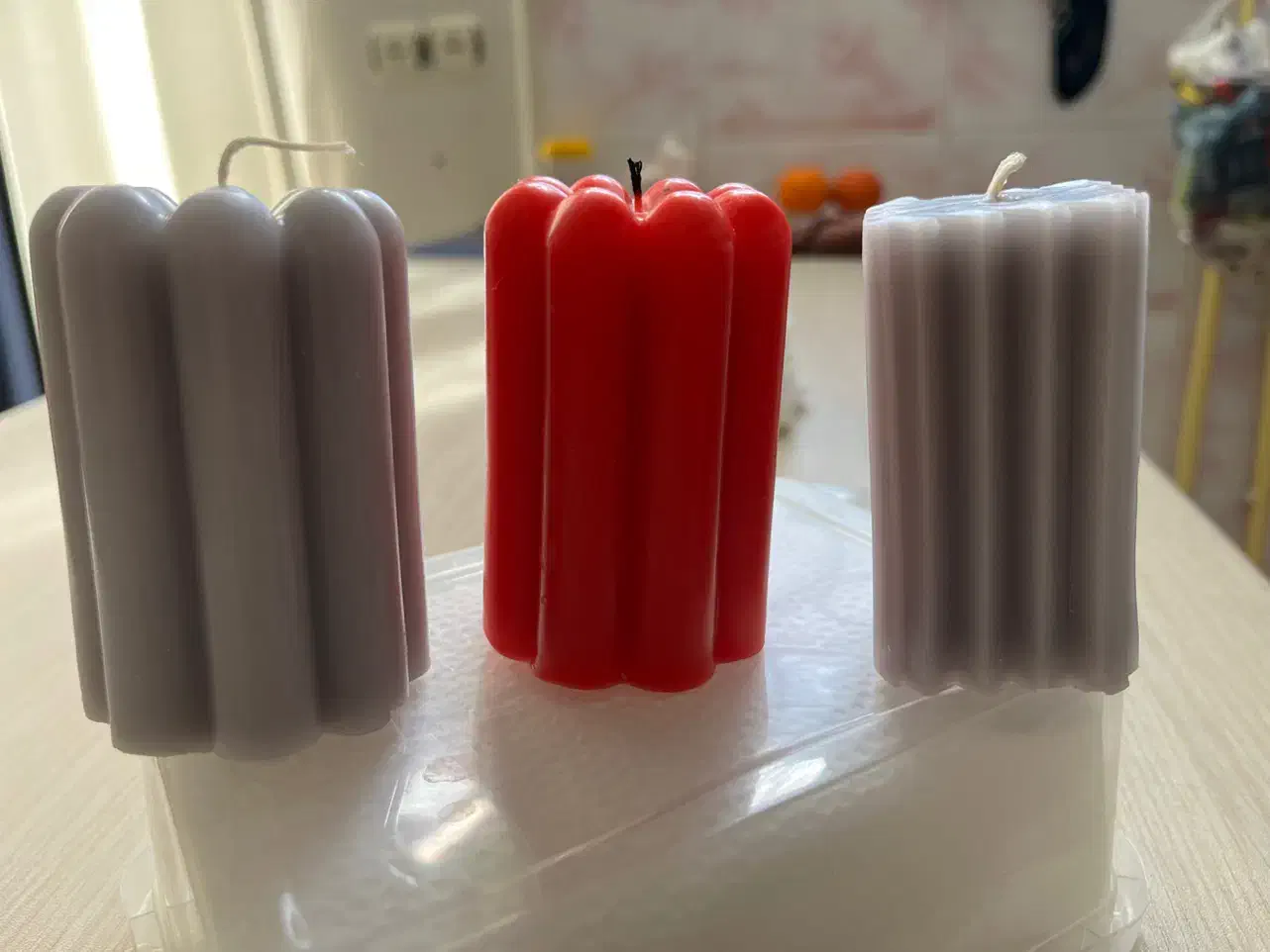 شمع خانگی|صنایع دستی و سایر لوازم تزئینی|ساوه, |دیوار