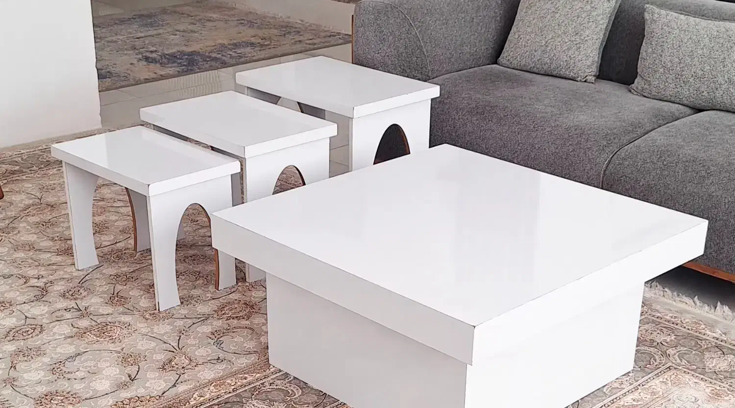 میزجلو مبلی|مبلمان خانگی و میز عسلی|بجنورد, |دیوار