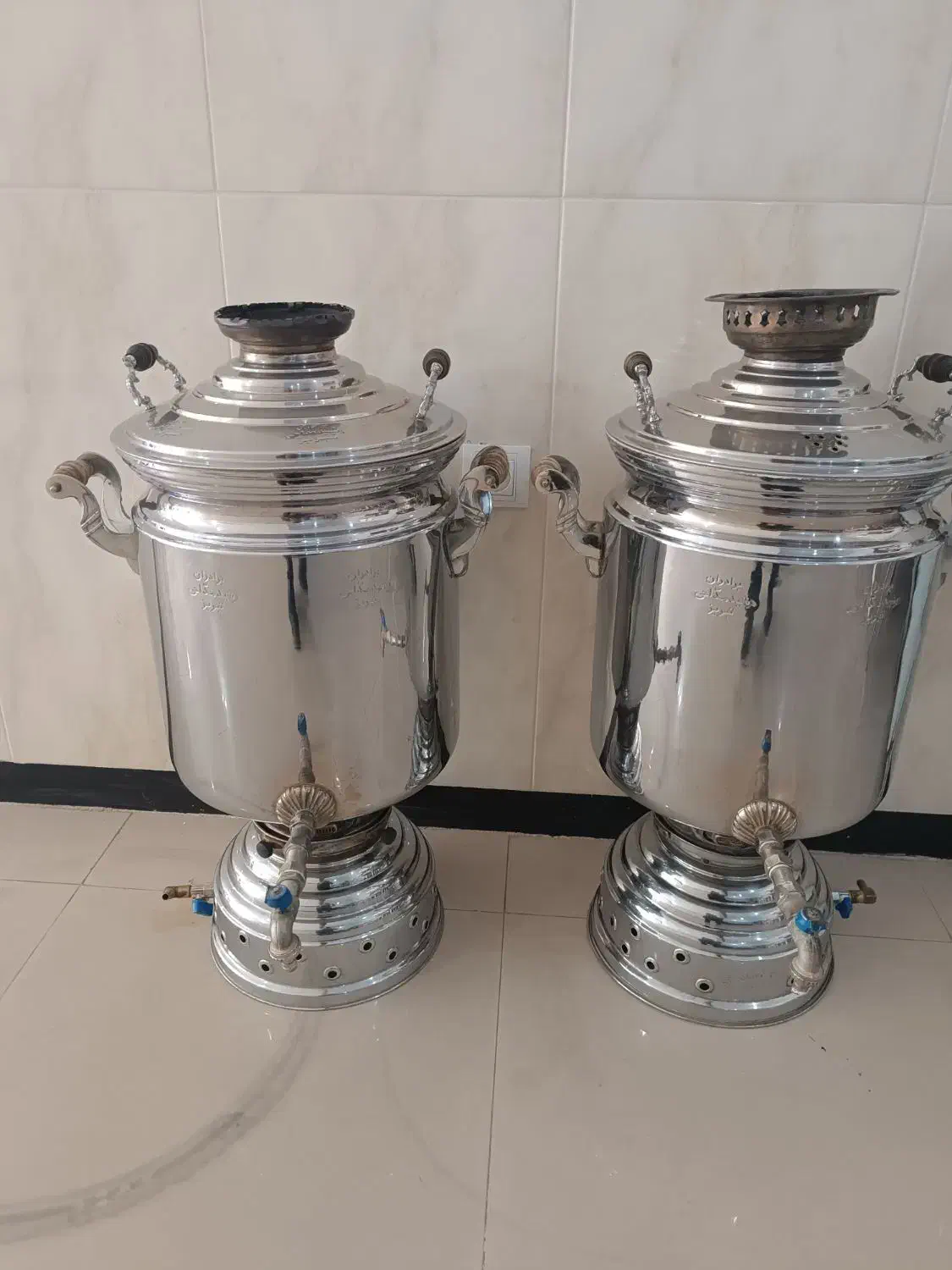 سماورگازی|سماور، چای‌ساز، قهوه‌ساز|مهاباد (آذربایجان غربی), |دیوار