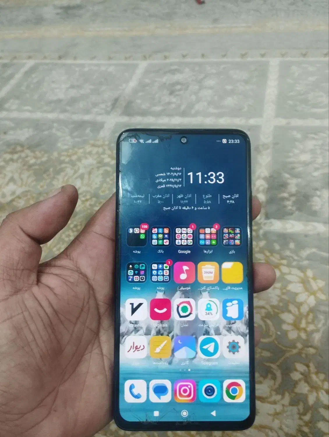 گوشی نوت ۱۱ پرو|موبایل|سبزوار, سیادتی|دیوار