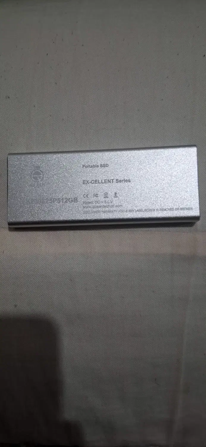 هارد ssd 512  اکسترنال m2  کویین تک نو نو|قطعات و لوازم جانبی رایانه|کرمانشاه, |دیوار