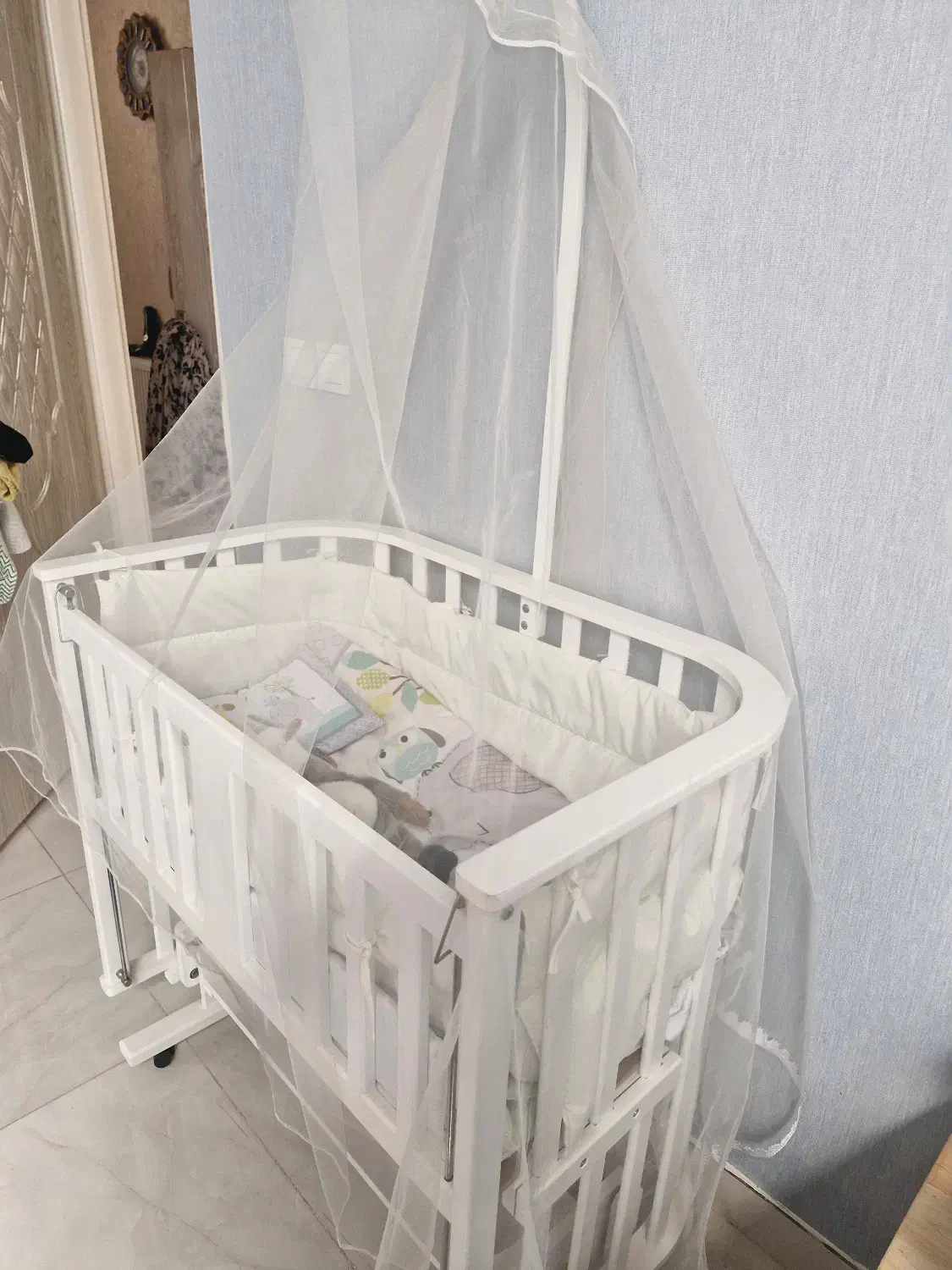 تخت کنارمادر|تخت و صندلی بچه|گرمسار, |دیوار