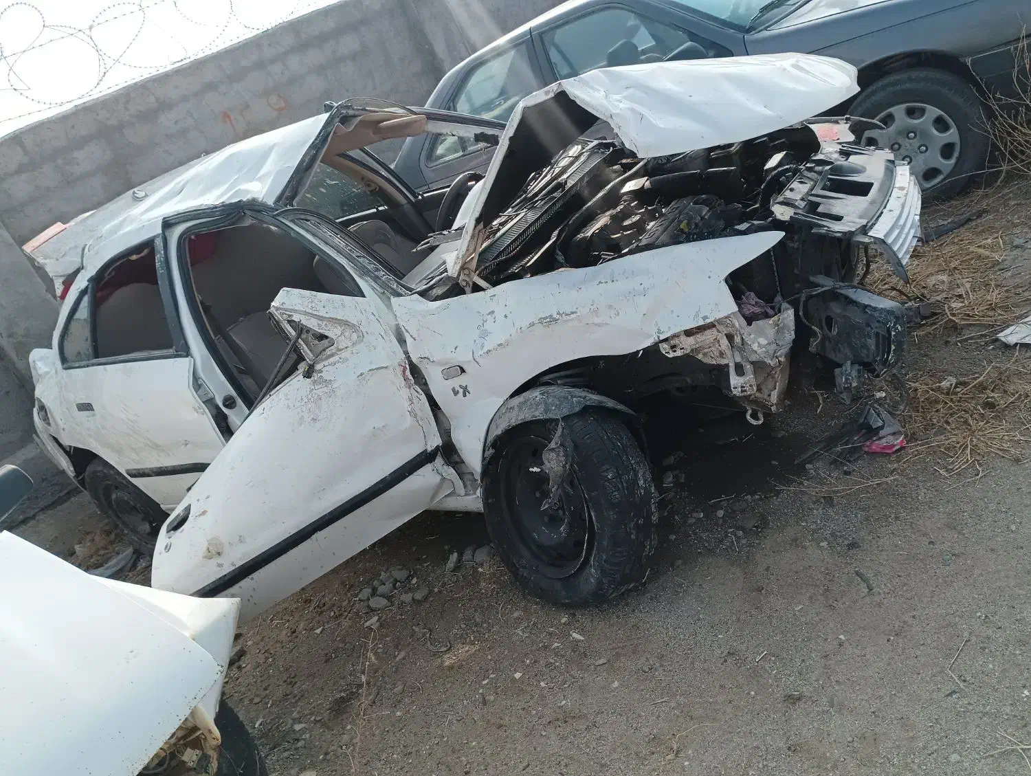 سمند تصادفی|خودرو سواری و وانت|میاندوآب, |دیوار