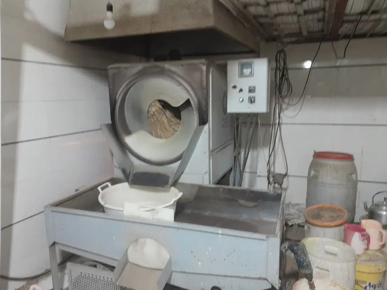 دستگاه اجیل پزی|ماشینآلات صنعتی|آشخانه, |دیوار