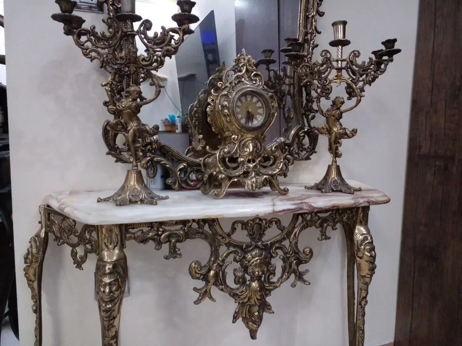 آینه شمدون برنجی|آینه|پاکدشت, پاکدشت (مامازند)|دیوار