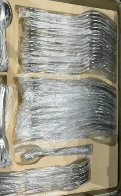 سرویس قاشق و چنگال ۳۰ نفره  استیل خارجی|ظروف سرو و پذیرایی|تهران, شهران شمالی|دیوار