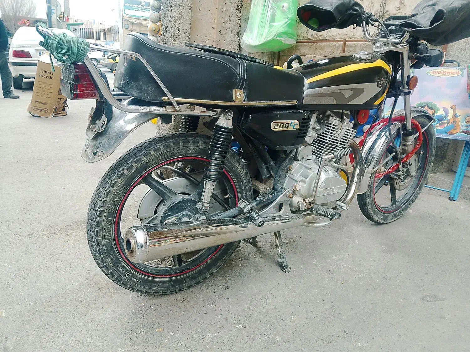 موتور هندا 200|موتورسیکلت|قم, میدان نو|دیوار