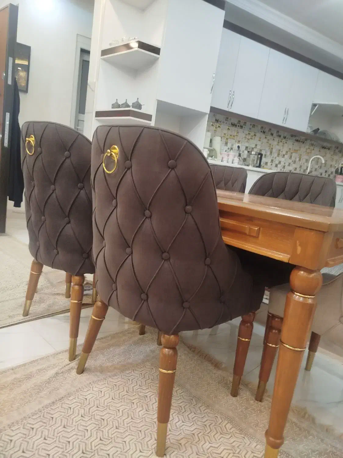 میز غذاخوری|میز و صندلی غذاخوری|مشگین شهر, |دیوار