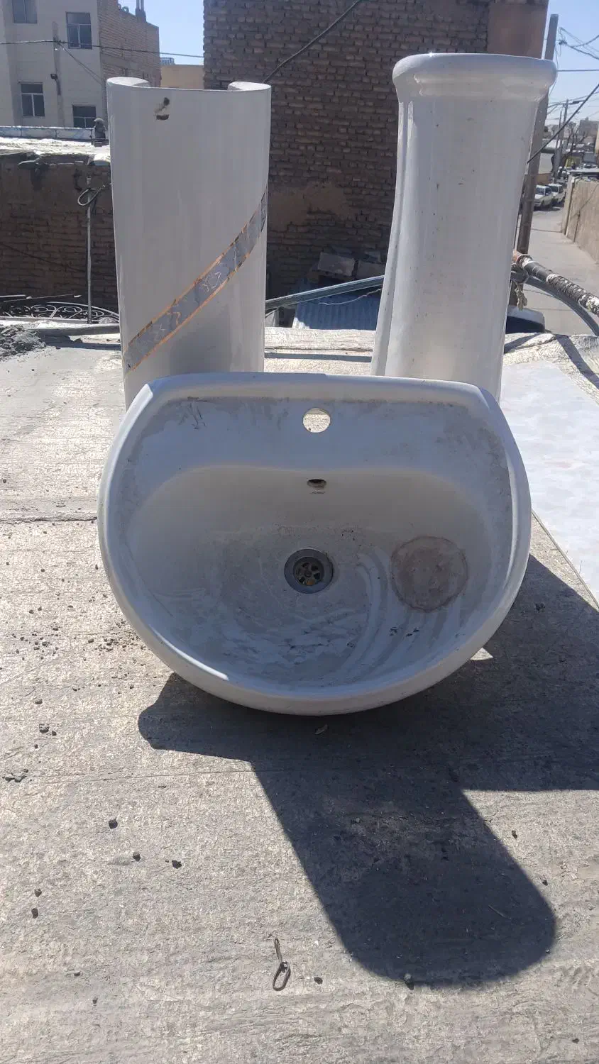 سنگ روشویی|لوازم سرویس بهداشتی|خمینی‌شهر, |دیوار