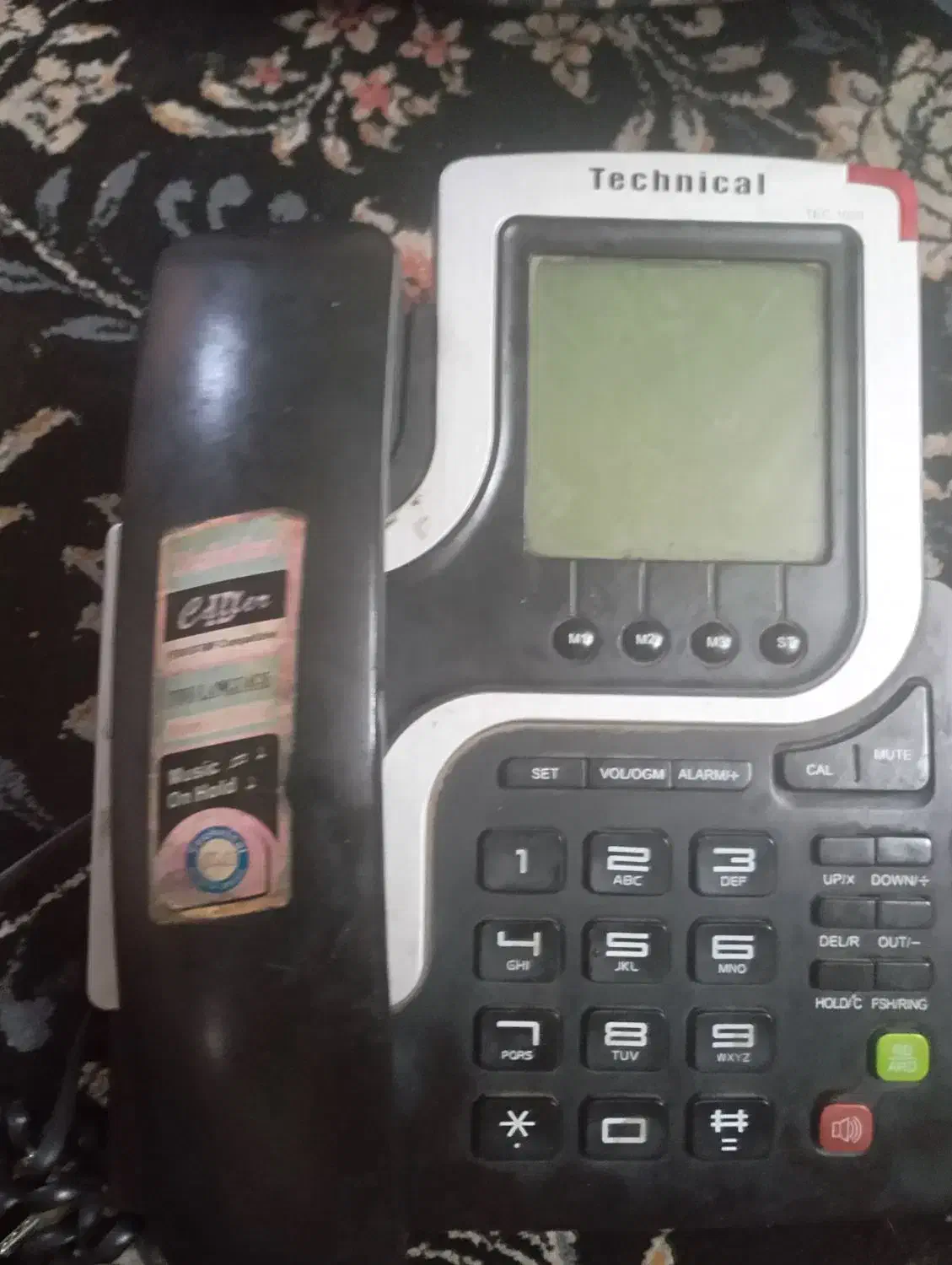 تلفن technotel دو عدد|تلفن رومیزی|مشهد, شهید قربانی|دیوار