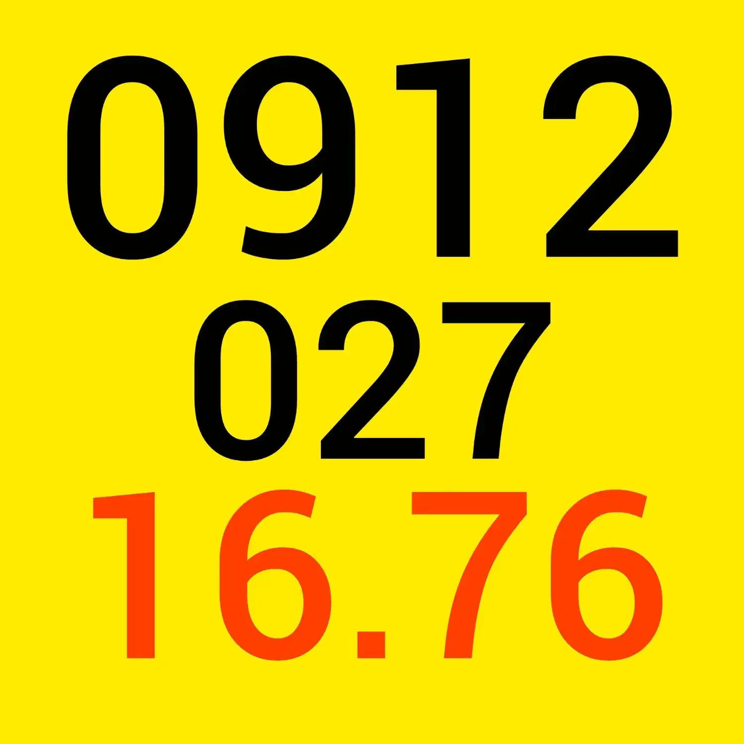 0912-027-16-76|سیم‌کارت|تهران, تهرانپارس جنوبی|دیوار