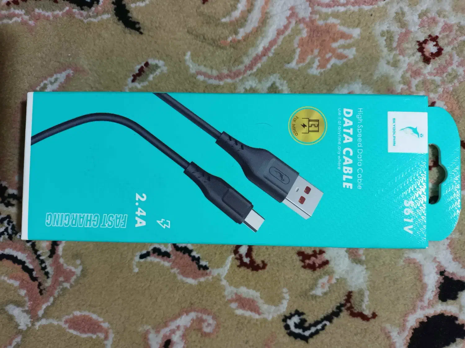 کابل شارژ  دلفین micro usb|لوازم جانبی موبایل و تبلت|شاهین‌شهر, خانه کارگر|دیوار