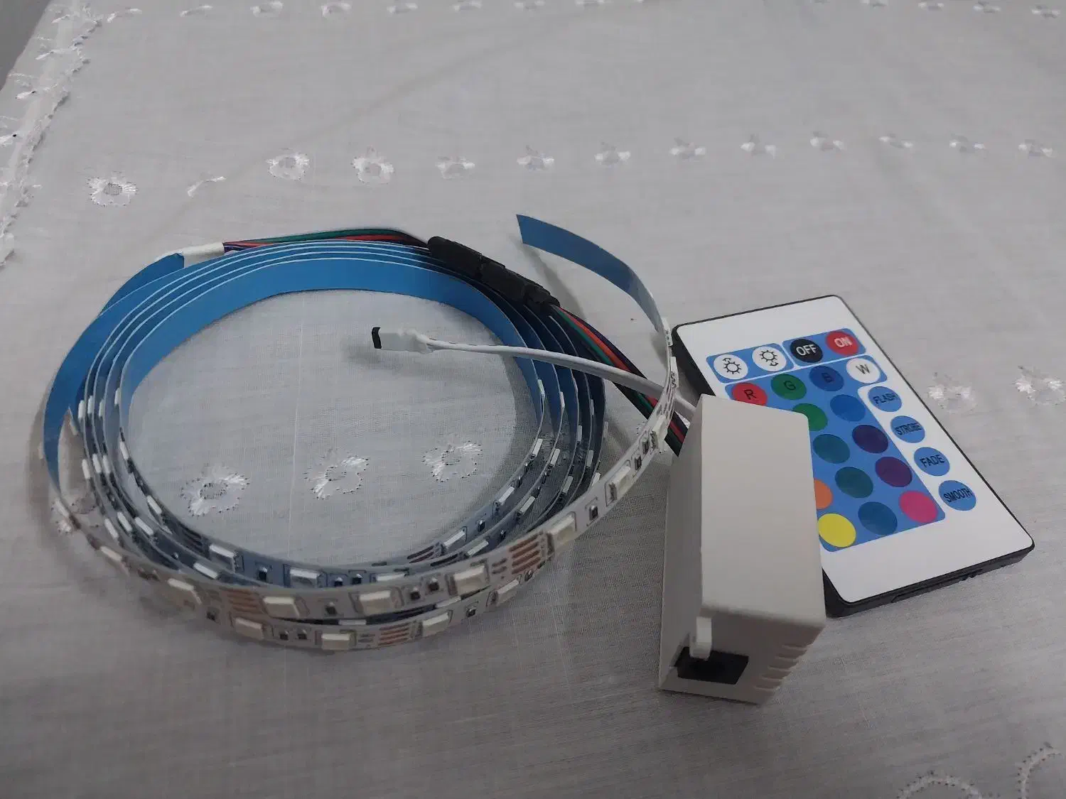 ریسه RGB|ریسه و چراغ تزئینی|گناباد, |دیوار