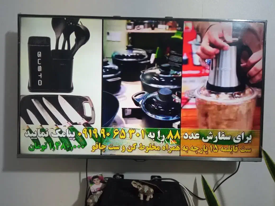 تلویزیون ال ای دی سامسونگ اصل ۴۰اینچ|تلویزیون و پروژکتور|خرمشهر, |دیوار