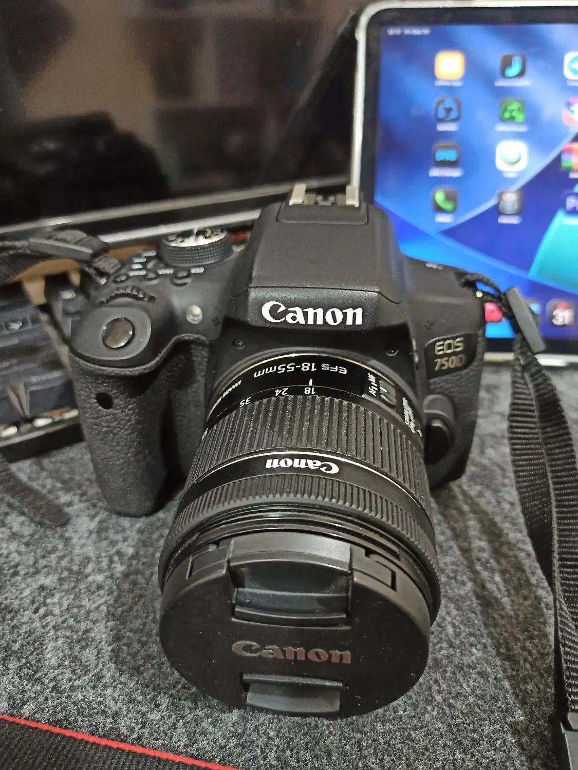 دوربین کنون 750D|دوربین عکاسی و فیلم‌برداری|آبادان, |دیوار