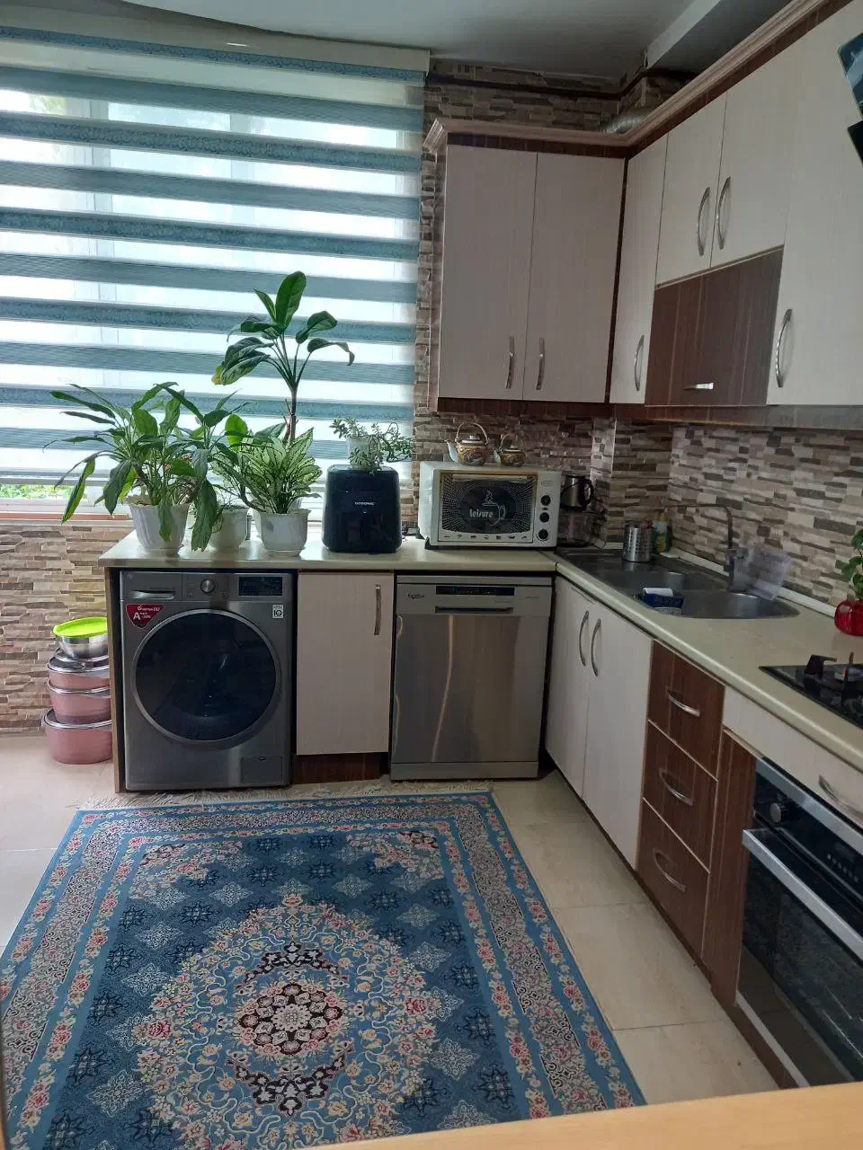 کابینت mdf همراه با هود|مصالح و تجهیزات ساختمان|آستارا, |دیوار