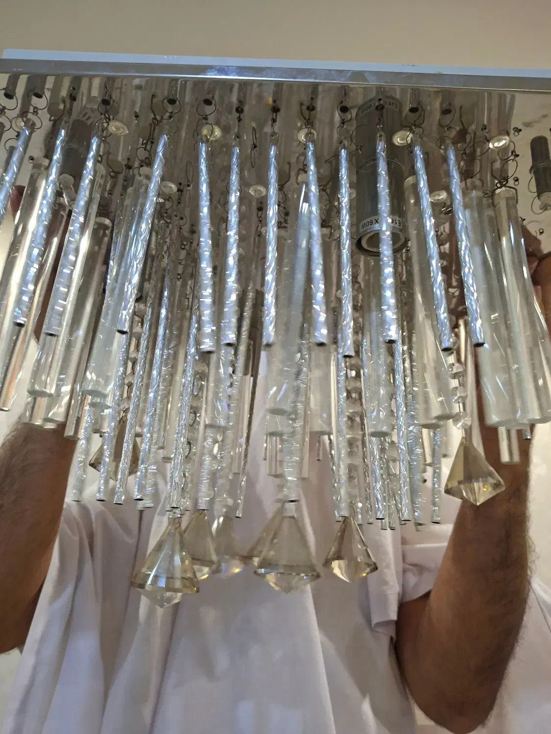 لوستر ال ای دی|لوستر و چراغ آویز|کرج, باغستان|دیوار