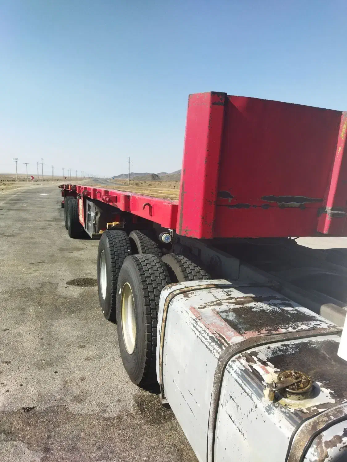 با سلام تریلی بالنی دو محور|قطعات یدکی و لوازم جانبی|بختگان, |دیوار