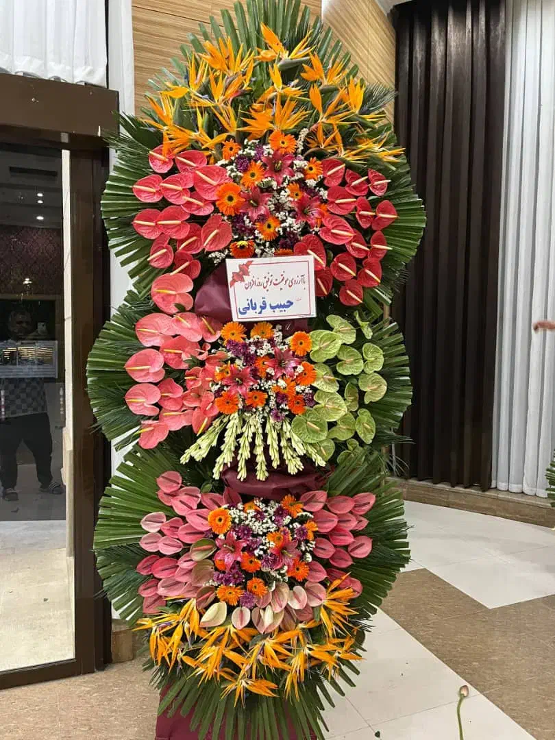 فروش تخصصی تاج گل نمایشگاهی افتتاحیه بهترین قیمت|گل و گیاه طبیعی|تهران, بازار|دیوار