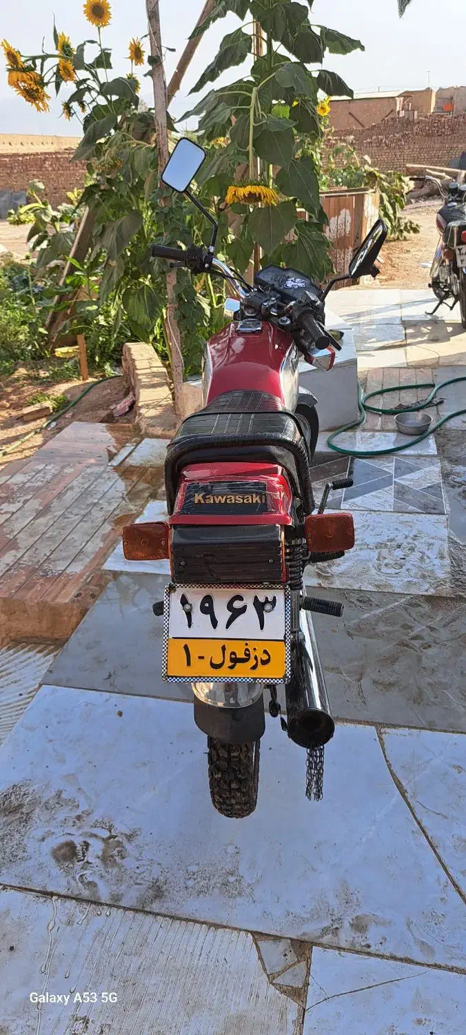 کاوازاکی ۱۲۵ مدل ۷۰|موتورسیکلت|یزد, |دیوار