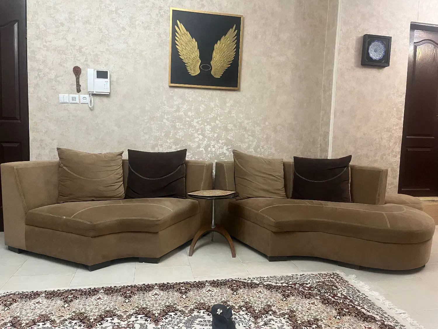 مبل ال ۹نفره|مبلمان خانگی و میز عسلی|کوچصفهان, |دیوار