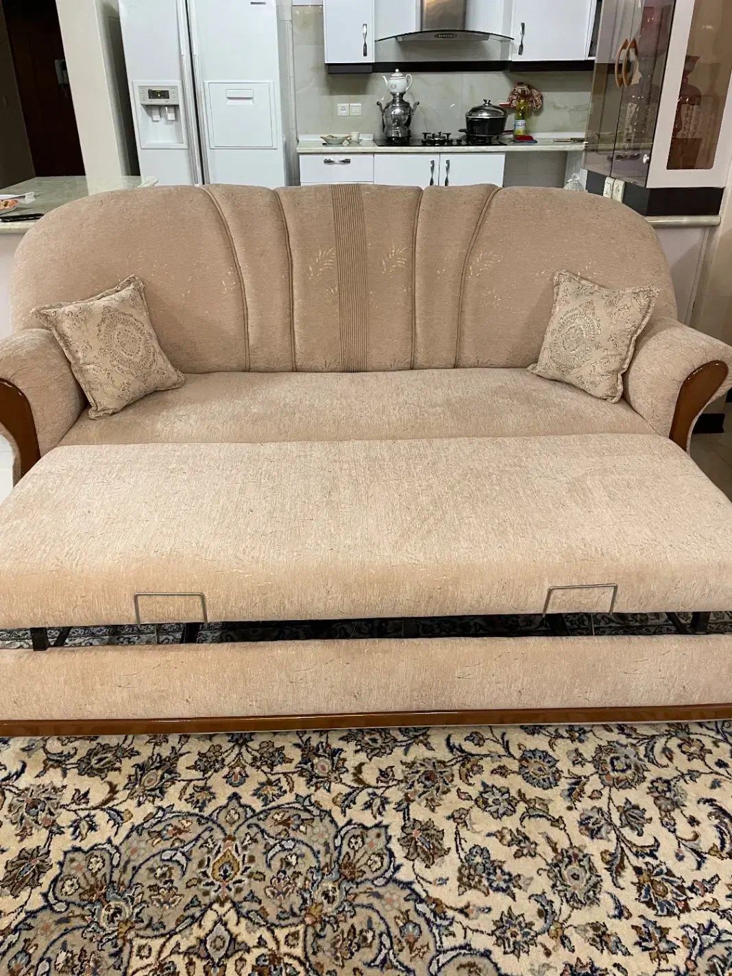 مبل راحتی تخت خواب شو|مبلمان خانگی و میز عسلی|اصفهان, بهارستان (مخابرات)|دیوار