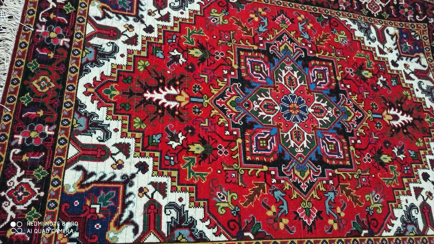 فروش یک جفت فرش خالچه سه متری هریس|فرش|خواجه, |دیوار