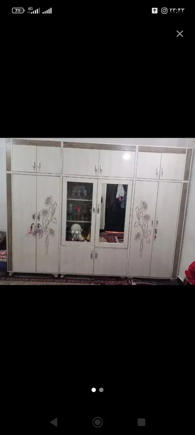 کمددیواری متحرک|جاکفشی، کمد، دراور|بندر ماهشهر, |دیوار