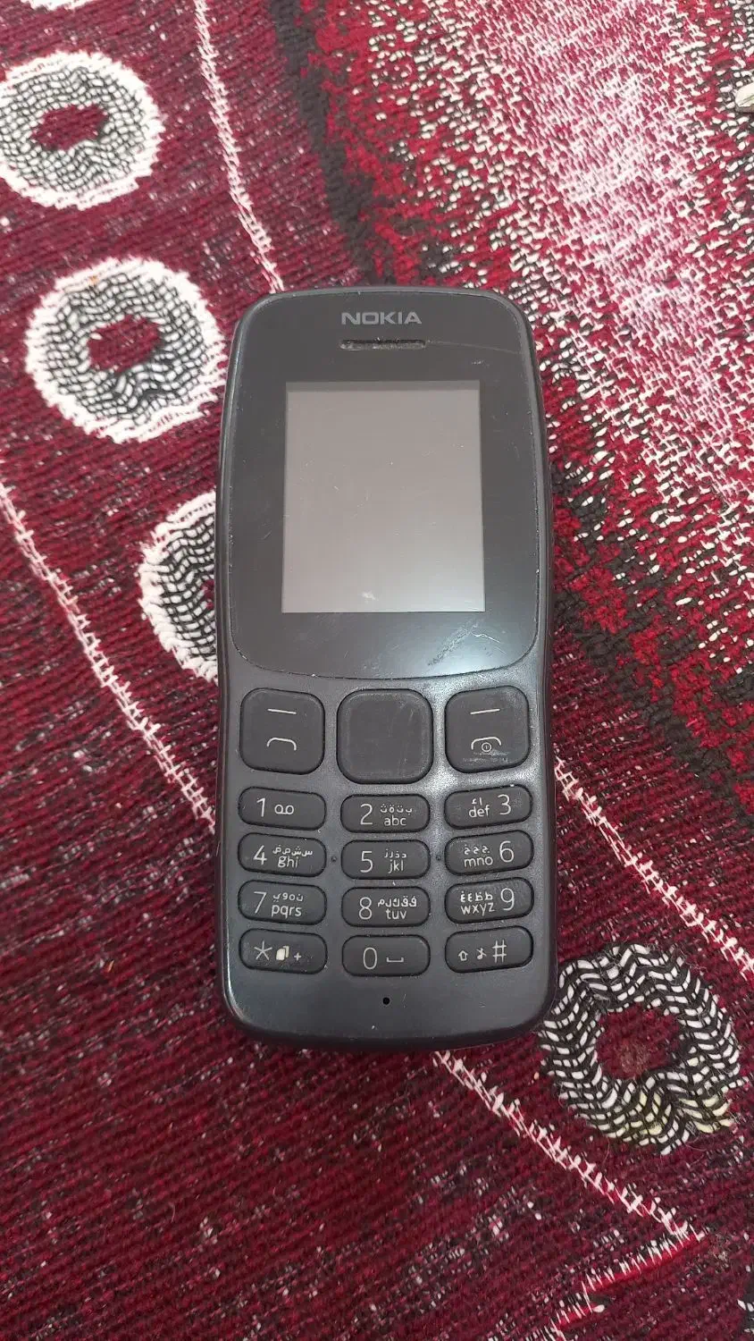 گوشی ساده نوکیا۱۰۶ میانرود|موبایل|دزفول, |دیوار