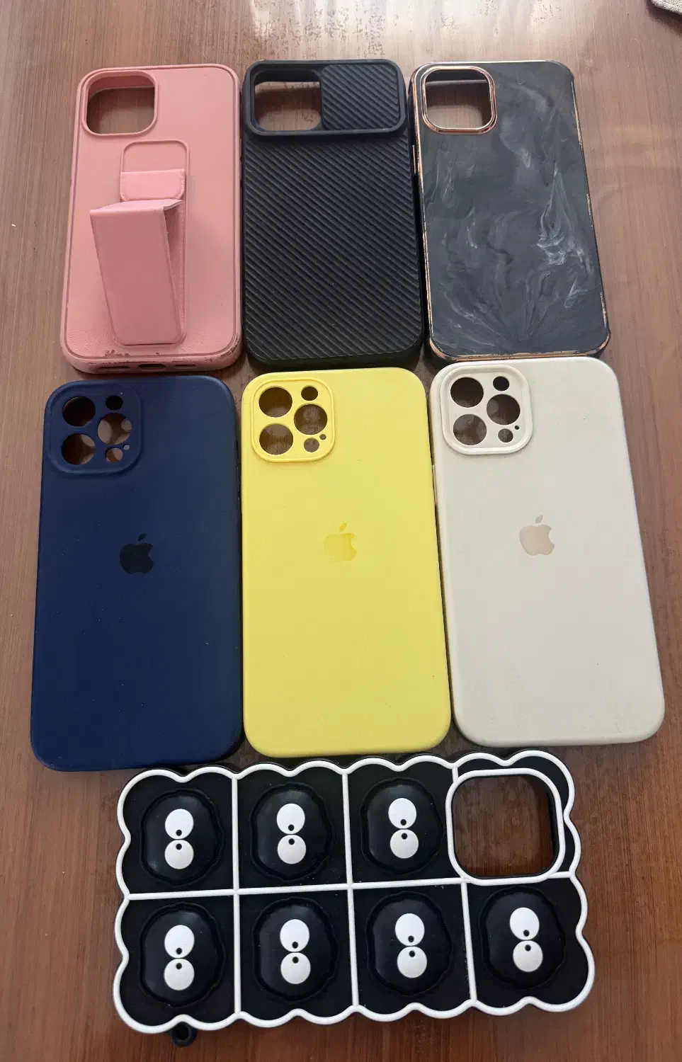 ۷ عدد قاب گوشی آیفون ۱۲ پرومکس|لوازم جانبی موبایل و تبلت|سیرجان, |دیوار