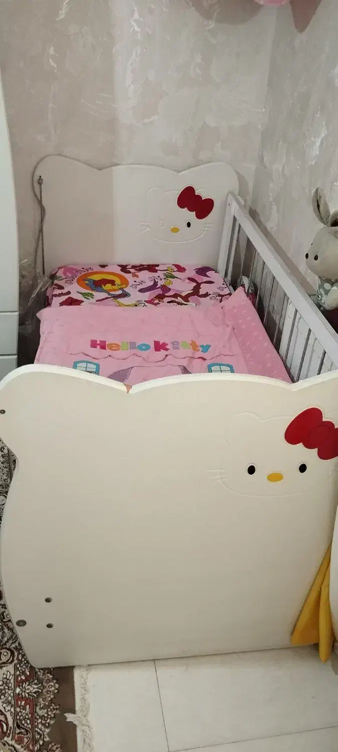 تخت و کمد بچه گانه|تخت و سرویس خواب|اراک, |دیوار