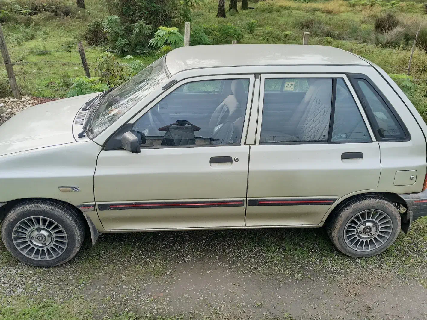 پراید هاچ بک سبز طلایی|خودرو سواری و وانت|تالش, هشتپر|دیوار