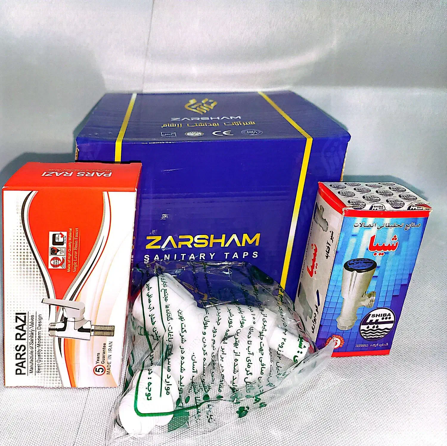 شیر توالت . شیر دیواری . شیر پلاستیکی|لوازم سرویس بهداشتی|کرج, محمود آباد|دیوار