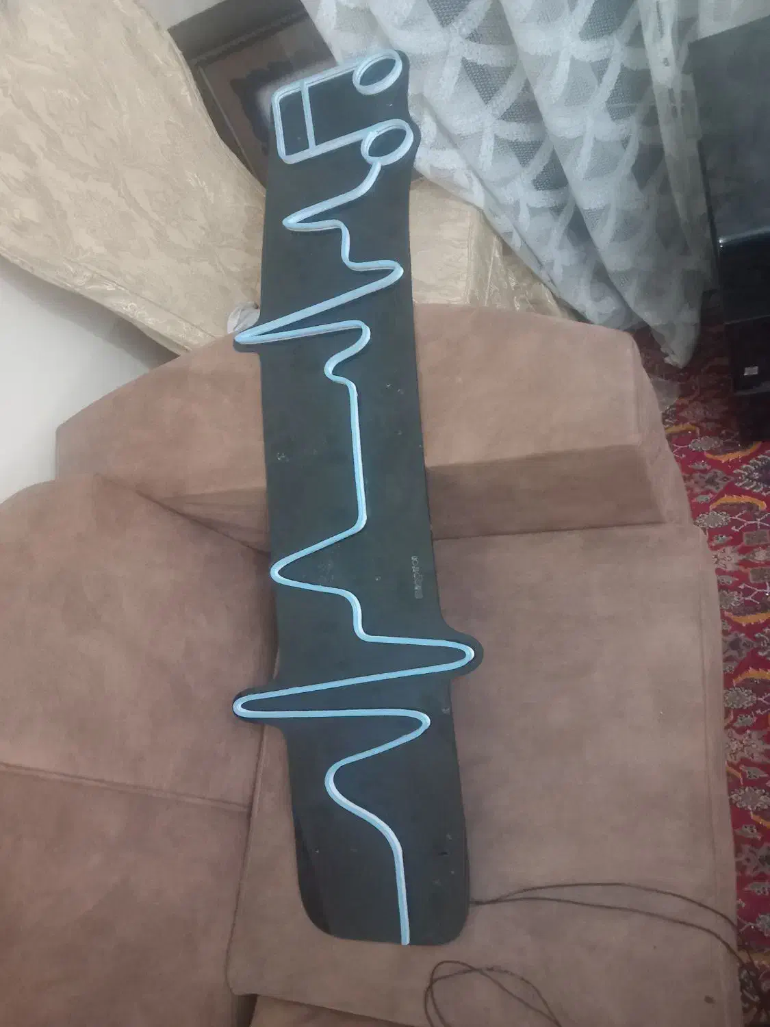 تابلو نئون مدرن|ریسه و چراغ تزئینی|شیراز, وصال|دیوار