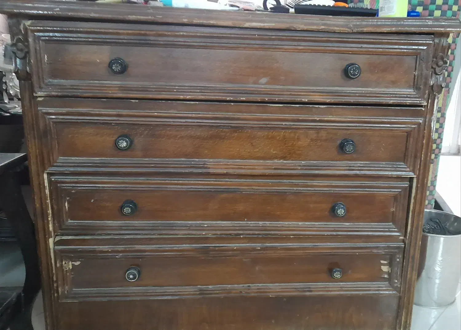 کمد چوبی|جاکفشی، کمد، دراور|اصفهان, شاه پسند|دیوار