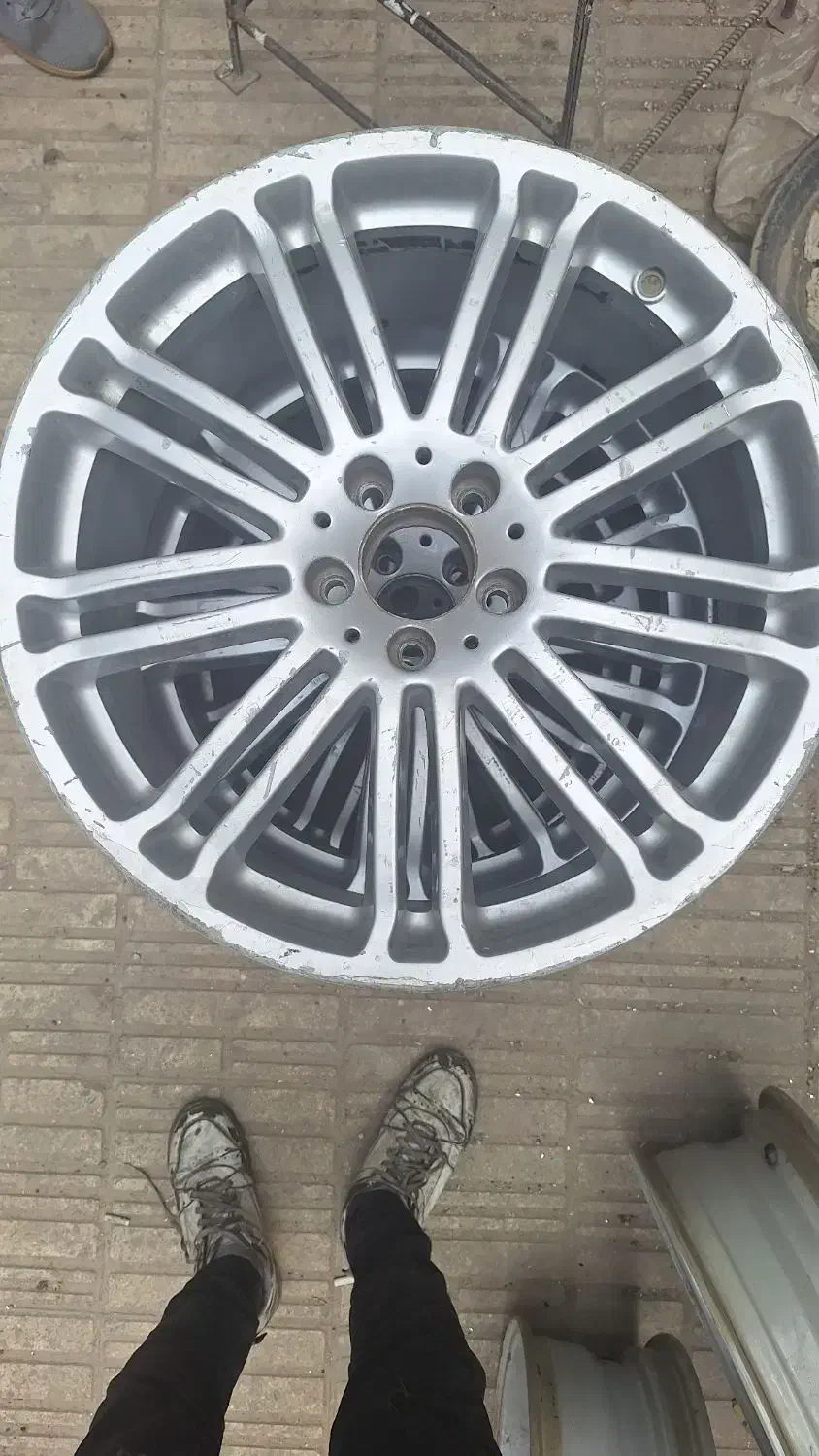 چهارحلقه رینگ  s500سایز۱۹ بنز|قطعات یدکی و لوازم جانبی|تهران, امام زاده عبدالله|دیوار