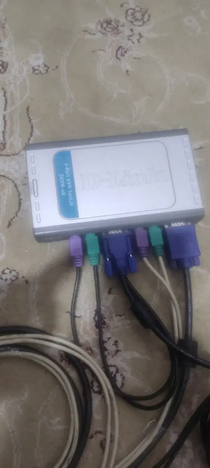 کی وی ام سوییچ چهار پورت|قطعات و لوازم جانبی رایانه|قزوین, |دیوار