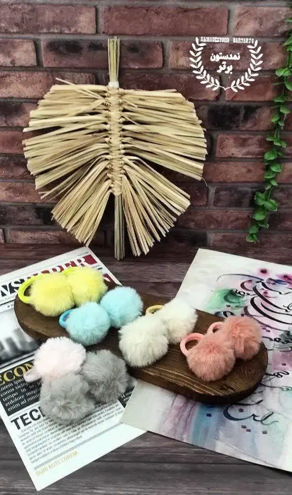 کش مو نمدی|صنایع دستی و سایر لوازم تزئینی|قم, ارم|دیوار