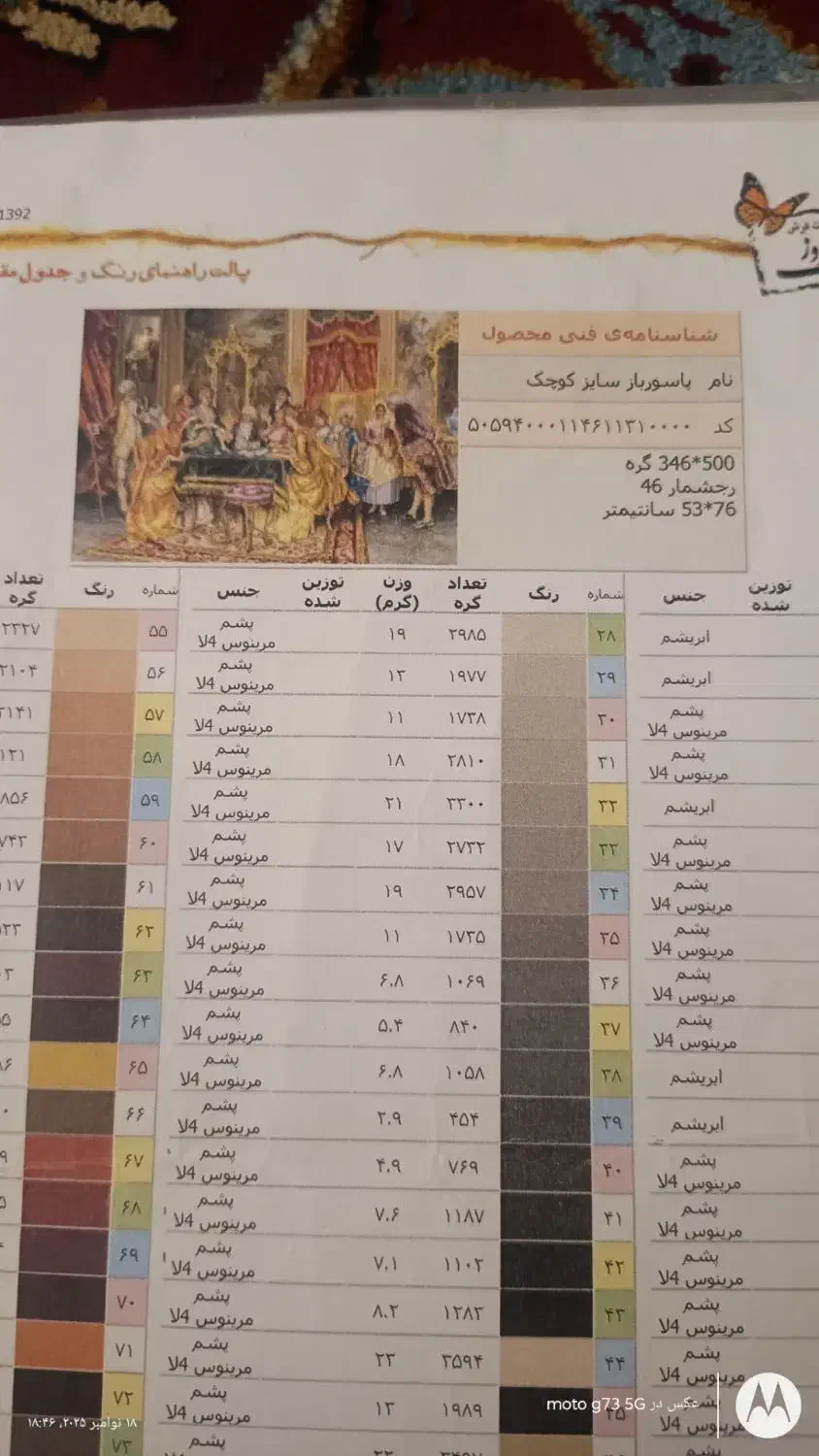 دوعدد نخ ونقشه ماهیگیری در برکه و پاسورباز|تابلو فرش|کرمانشاه, |دیوار