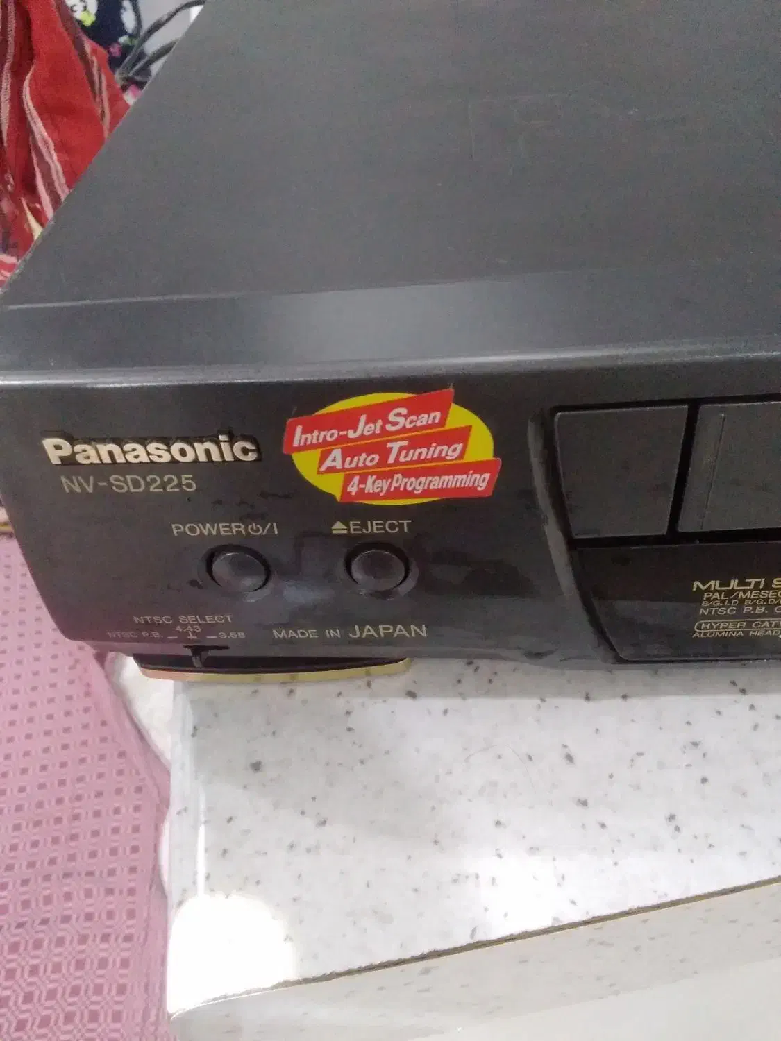 ویدئو پاناسونیک مدل SD225 با کنترل|پخشکننده DVD و ویدیو|فردیس, فرامرزیه|دیوار